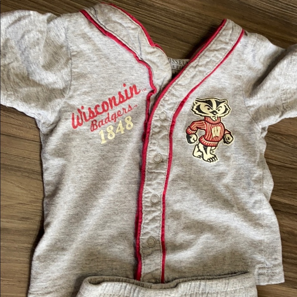 Wisconsin Badgers basketball football bundle